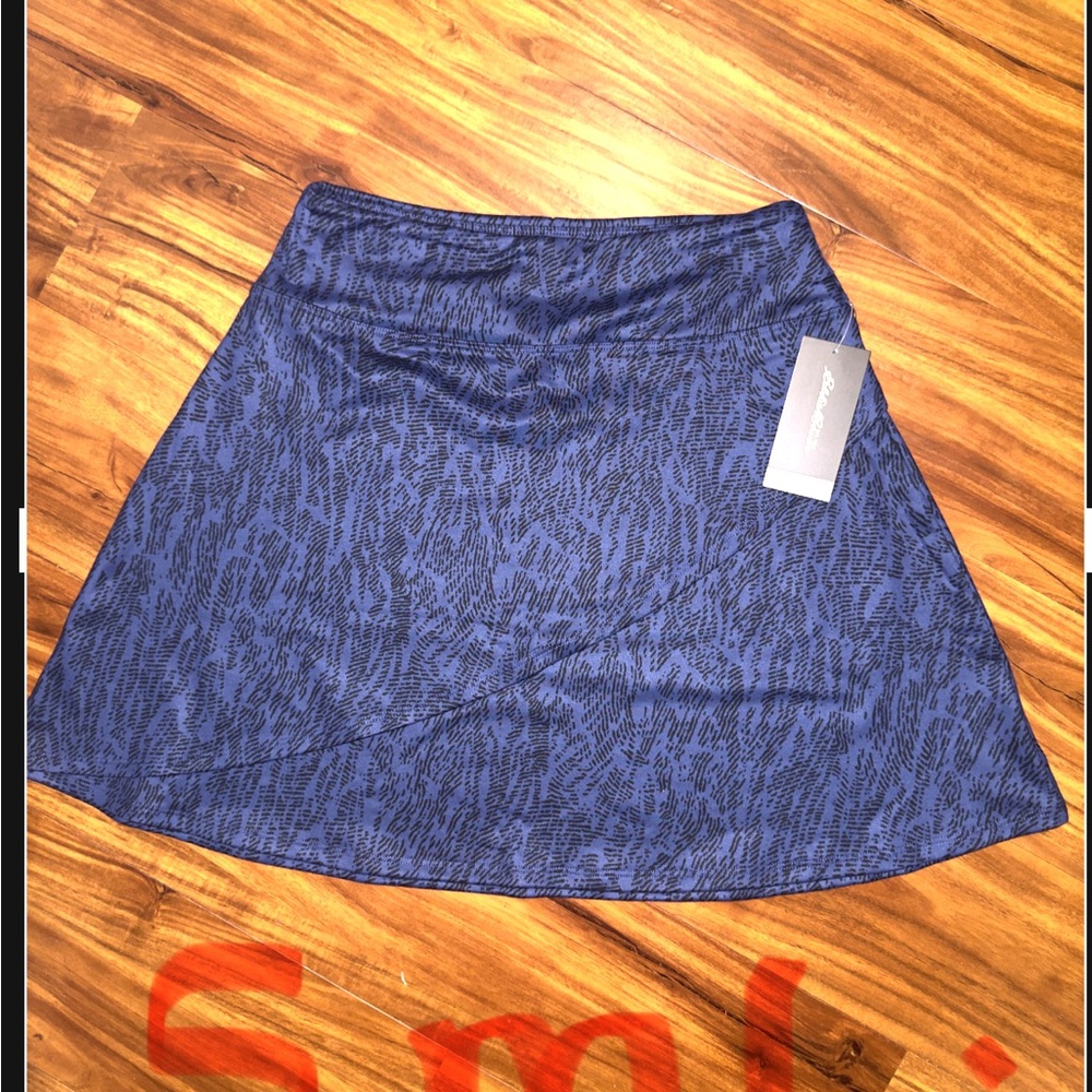 $10 Friday Eddie Bauer Blue Patterned KACEY SKIRT